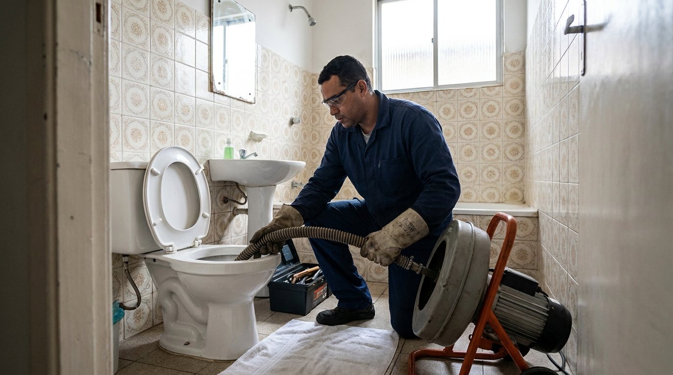 Atendimento em Vaso Sanitário em Itajaí‑SC