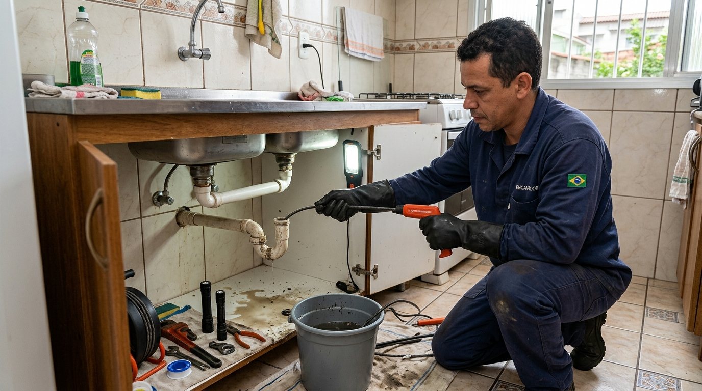 Troca de Canos e Conexões em Itajaí‑SC